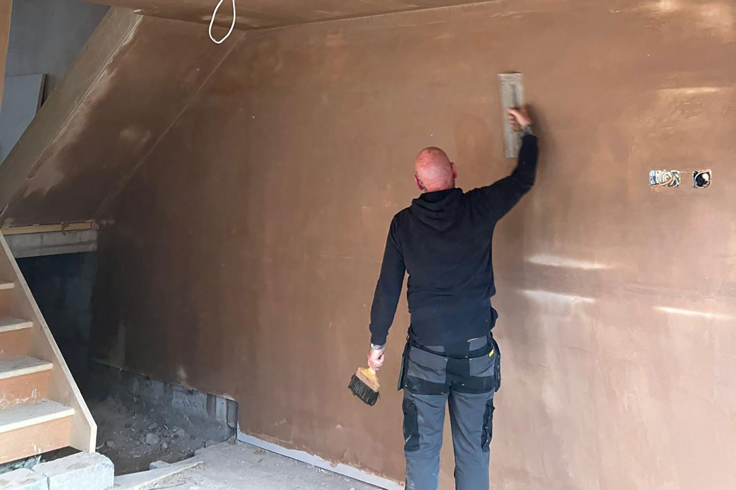 Plastering